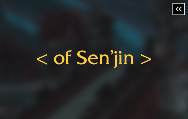 WotLK Of Sen'jin Title