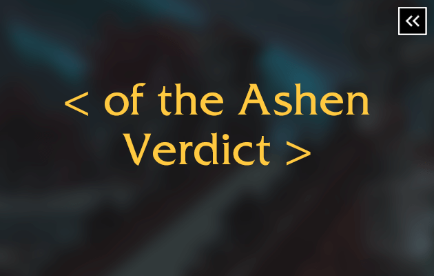 WotLK Of the Ashen Verdict Title