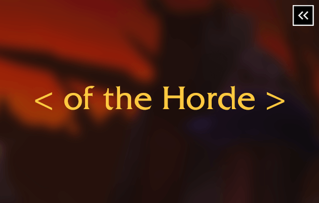WotLK Of the Horde Title