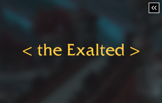 WotLK The Exalted Title