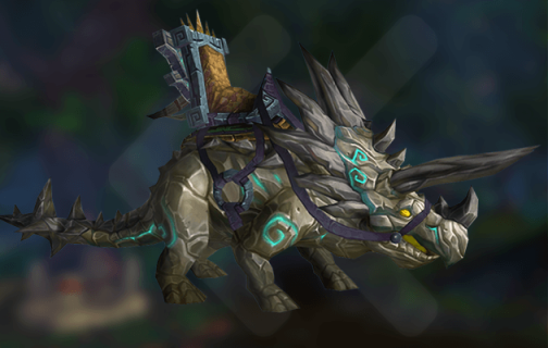 Amber Primordial Direhorn