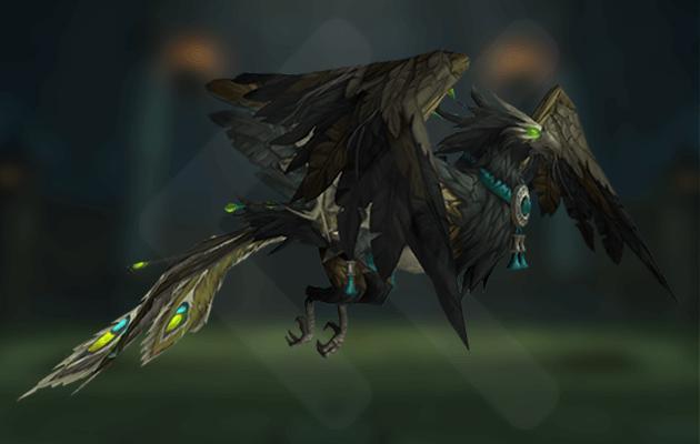 Pandarie Phénix pandaren cendré Boost