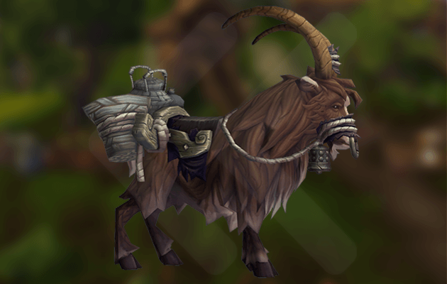 Pandaria Braune Reitziege Boost