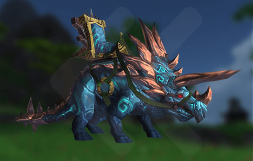 Cobalt Primordial Direhorn
