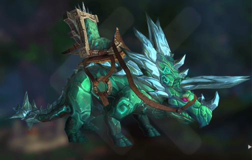 Jade Primordial Direhorn