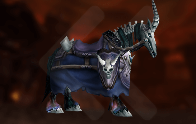 WoW Anniversaire Destrier de la mort de Vaillefendre Boost