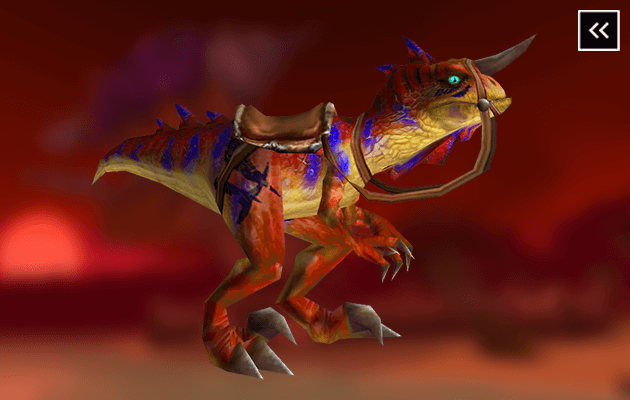 Season of Discovery Whistle of the Mottled Blood Raptor Mount