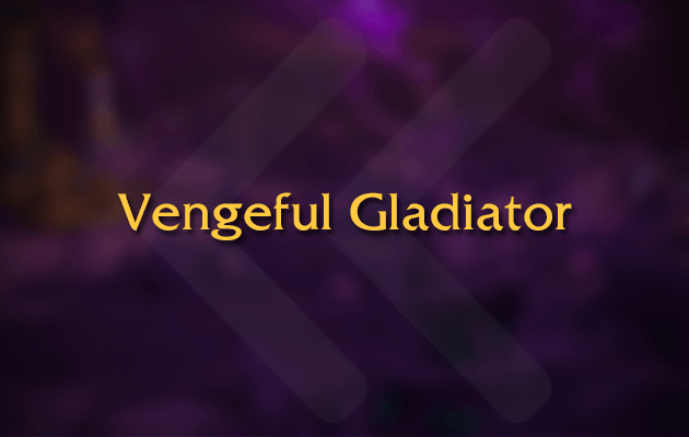 TBC Anniversary Vengeful Gladiator Boost