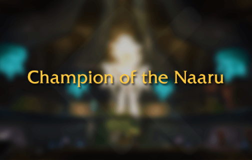 Champion der Naaru Titels