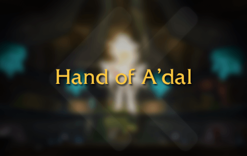 Hand of A'dal Title