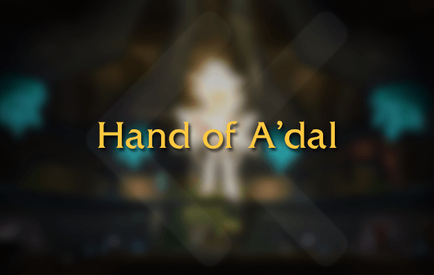 TBC Anniversary Hand of A'dal Boost