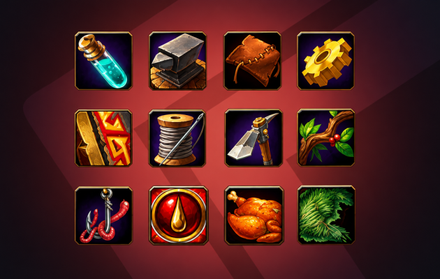 WoW Forever Professions Boost
