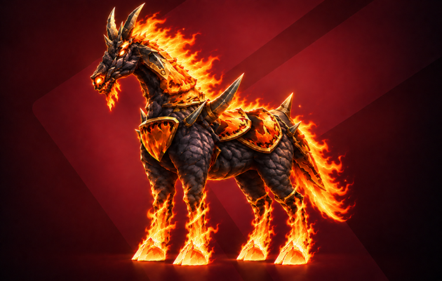 WoW Forever Dreadsteed Mount Boost