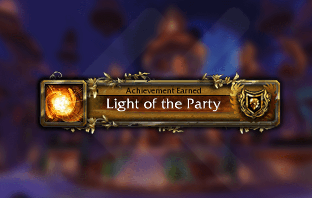 Licht der Party Schub