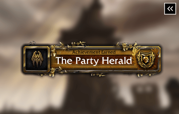 The Party Herald Achievement