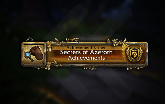 Geheimnisse von Azeroth Erfolge Boost