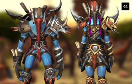 Armure ancestrale troll
