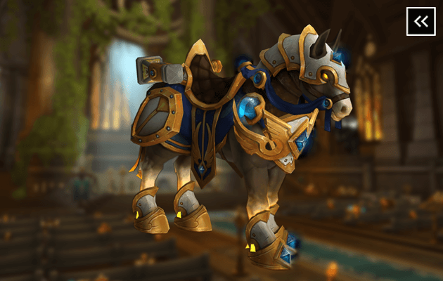 Paladin Mount - Highlord's Golden Charger