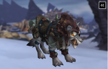 Armored Frostwolf Mount