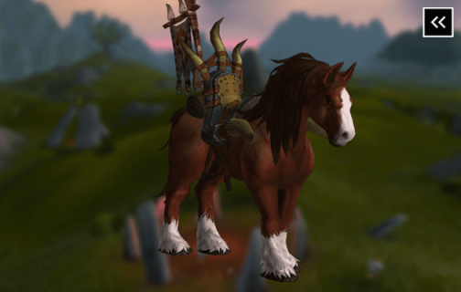 Broken Highland Mustang