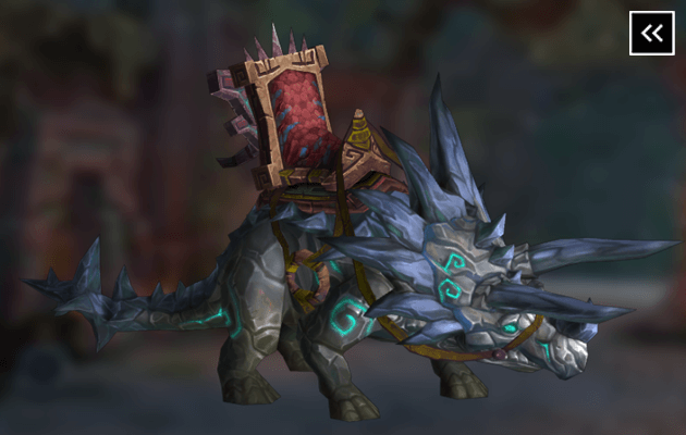 Reins of the Slate Primordial Direhorn Mount