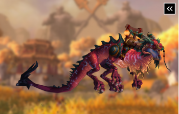 Reins of the Thundering Ruby Cloud Serpent Mount