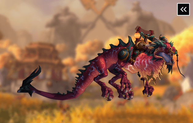 Reins of the Thundering Ruby Cloud Serpent Mount