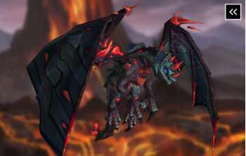 Reins of the Volcanic Stone Drake Mount