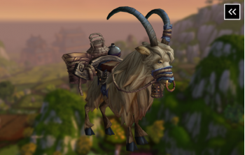 Reins of the White Riding Goat Mount