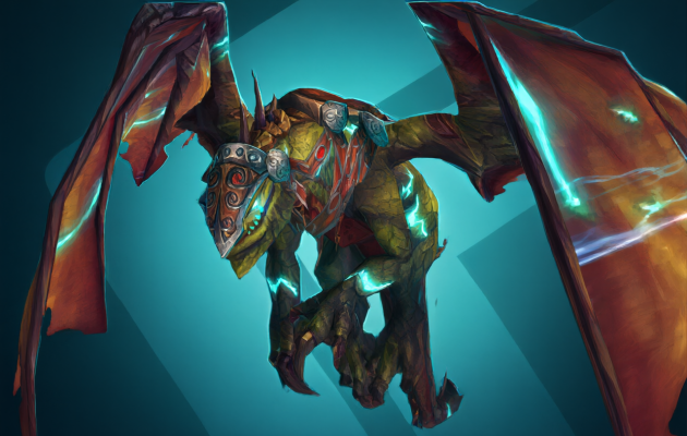 Drache des Westwinds Reittier