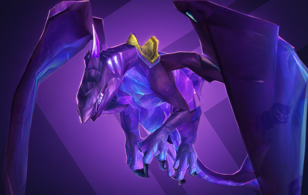 Violetter Drache der Netherschwingen Reittier
