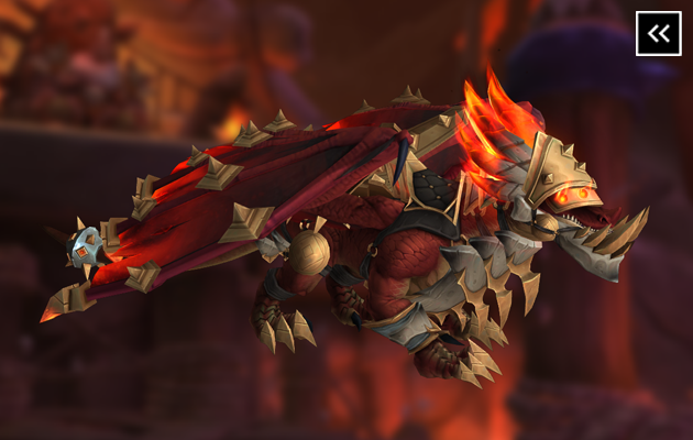 Crimson Gladiator's Drake Mount