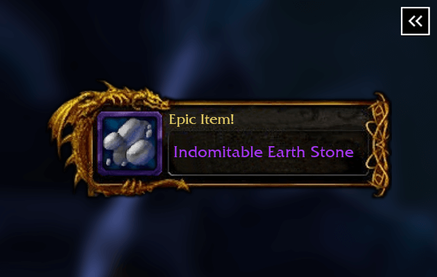 WoW Indomitable Earth Stone Boost
