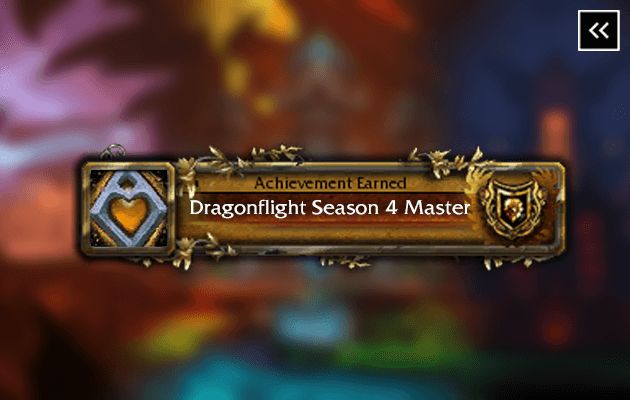 Dragonflight Saison 4 Maître