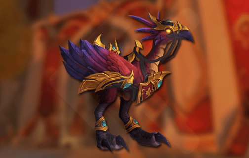 Crimson Silvermoon Hawkstrider