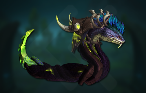 Indigo Coiled Horror