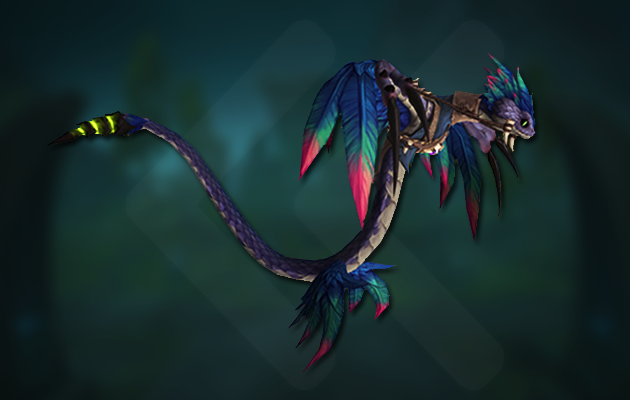 Violet-Backed Skyfang Mount