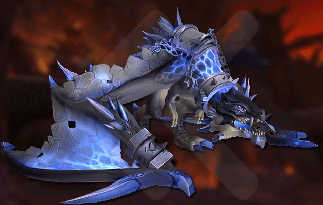 Blutdrache des Galaktischen Gladiators Reittier