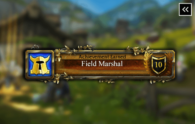 Field Marshal Title Boost