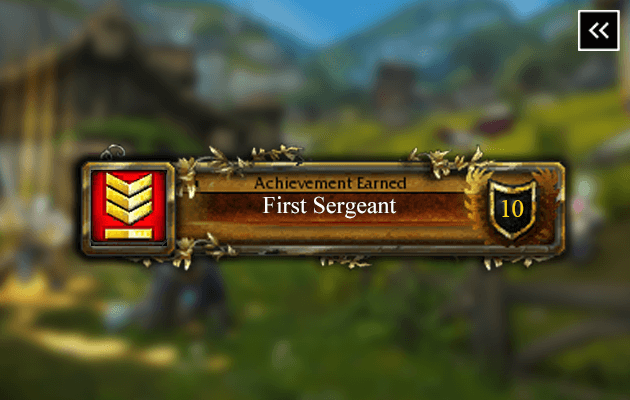 First Sergeant Title Boost