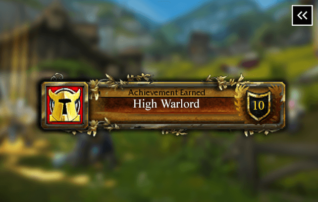High Warlord Title Boost