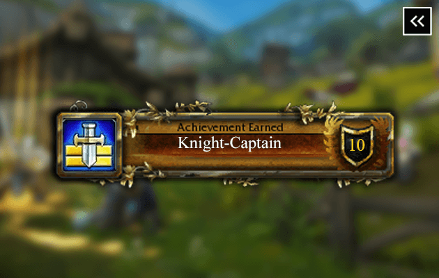 Knight-Captain Title Boost
