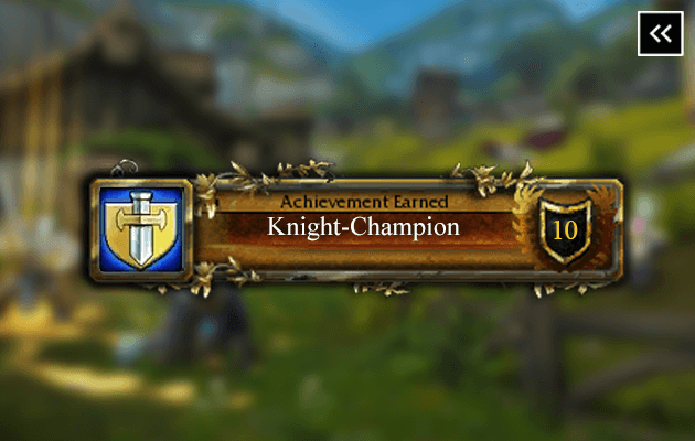 Knight-Champion Title Boost