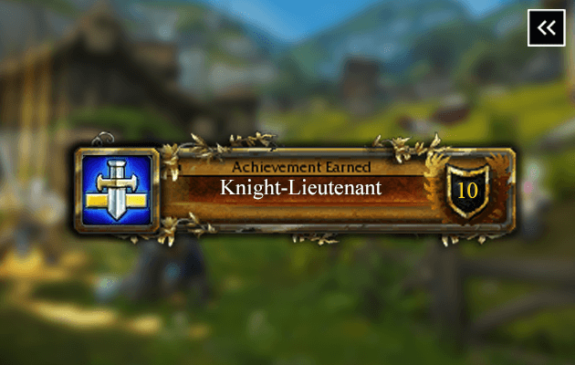 Knight-Lieutenant Title Boost