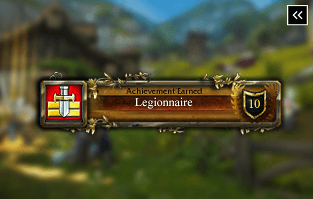 Legionnaire Title Boost