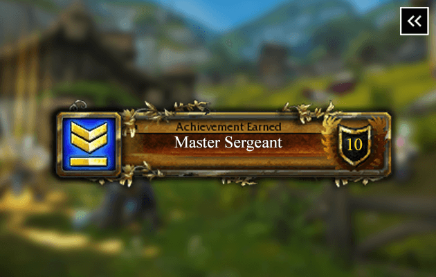 Master Sergeant Title Boost