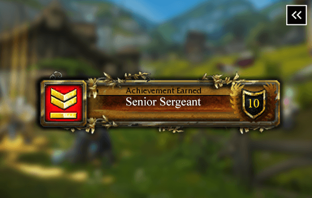 Senior Sergeant Title Boost