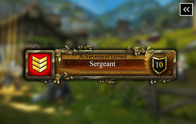 Sergeant Title Boost