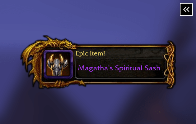 Magatha's Spiritual Sash