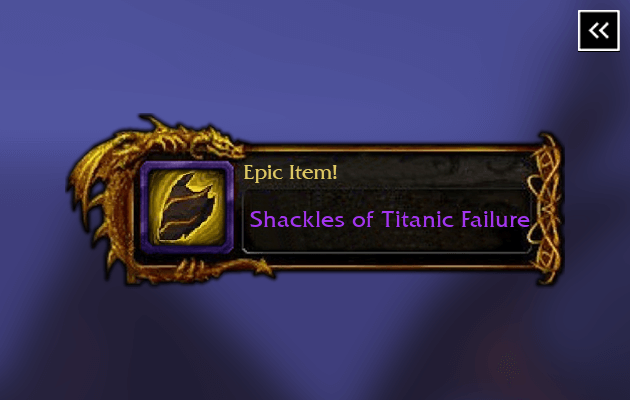 Shackles of Titanic Failure